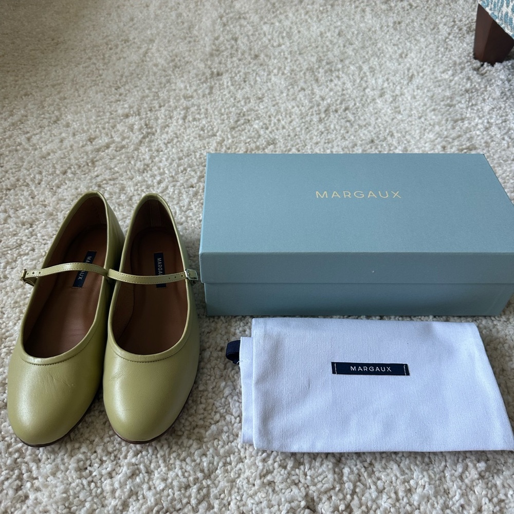Margaux Pear Demi Mary Jane Flats